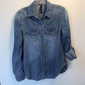 7 for all mankind snap buttery soft shirt